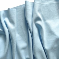 Пальтовая ткань "Бледный голубой"
